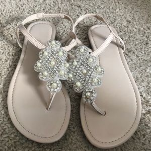 Ivory Wedding Sandals